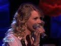 艾倫秀-泰勒絲《愛的故事》Taylor Swift performs