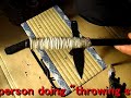 How to make handle of Shuriken and Knife.