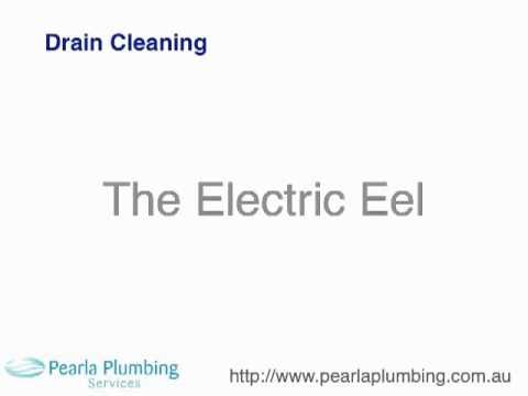 how to use an electric eel drain cleaner