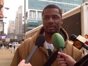 Voter gives opinion in Chicago