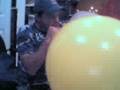 Just me inflating my 40 yellow tilco balloon