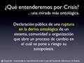 videos de Crisis y Coaching - Parte 1 - que entendemos por crisis