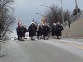Fergus Santa Claus Parade Bonnie Dundee Pipe Band Grand Celtic