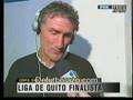 Liga de Quito 0 América 0 Semifinal - Entrevista Patón Bauza