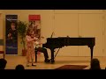 J.B. Accolay, violin concerto in a-minor played by Katarina Spasojević(7) on May 5, 2013, accompanied by Michelle Kelley on piano.