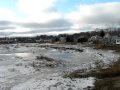 Wicked cold at Uncle Tim's Bridge, Wellfleet