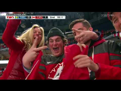 Dillon Dube 1-0 Goal - Canada vs Sweden Gold Medal Game 2018 WJC 1.5.18