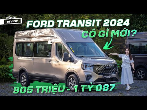 Đánh giá nhanh Ford Transit 2024: Tăng 240 triệu? 18 chỗ? Có ADAS? Nội thất Territory?