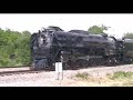Union Pacific steam loacomotive number 844 operates around Russellville, AR in May of 2006.
