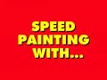 Speed Painting with Ketchup and French Fries
