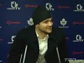 Leaf Update: Injury Status on Colaiacovo and Blake