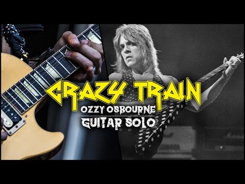 how to play ozzy osbourne crazy train