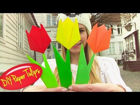 how to easy origami flower