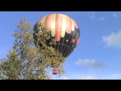 Hot air balloons over Letchworth State Park, NY 1/2