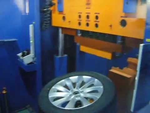 Испытание в лаборатории диска WSP Italy W456 Ginostra на удар спицы (Volkswagen)