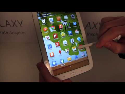Samsung Galaxy Note 8.0 - Anteprima MWC2013
