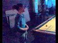 Carlos being pantsed at the unibar