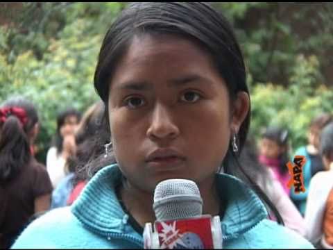 Niñas trabajadoras aprenden a defender sus derechos en Cajamarca