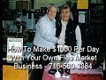Secrets Of Making $1,000 Per Day At Flea Markets By Demonstrating Your Products