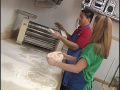 Teaching Tina... pizza!