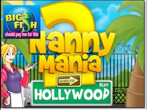 008 Nanny Mania 2 game play (Big Fish Games)