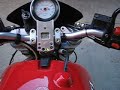 DUCATI DESMO SS 900 SPECIAL AND ITS EXHAUST. MILAN ITALY