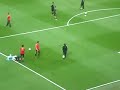 Ronaldinho humiliates his teammate during warming up