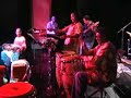 Pedrito martinez and Roman Diaz perfoming with Bobi Cespedes