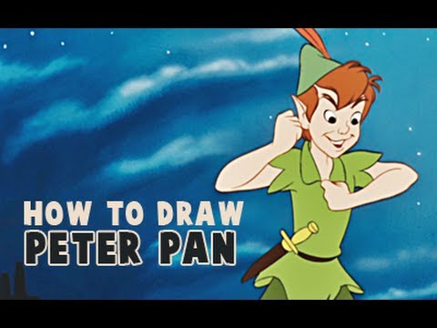 how to draw peter pan