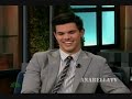 READ INFO! Click here to watch in HQ or 480p: www.youtube.com Taylor Lautner talks about the reaction of one of his weirdest and craziest (
