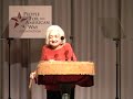 Betty Friedan in 2004 Dramatic Reading of the US Constitution - 19th amendment Betty Friedan in 2004 Dramatic Reading of the US Constitution - 19th amendment