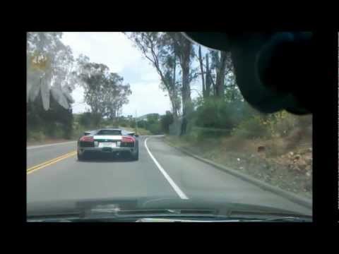 Honda Accord VS Lamborghini Murcielago. EXOTIC CARs RACING, TOUGE FUN!!