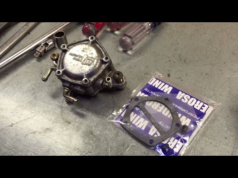 how to rebuild snowmobile fuel pump
