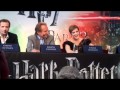 Ralph Fiennes was hysterical at the Harry Potter Press Conference!