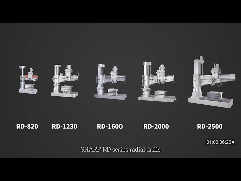 2012 SHARP RD-2500 Radial Drills | Blackout Equipment, LLC (1)