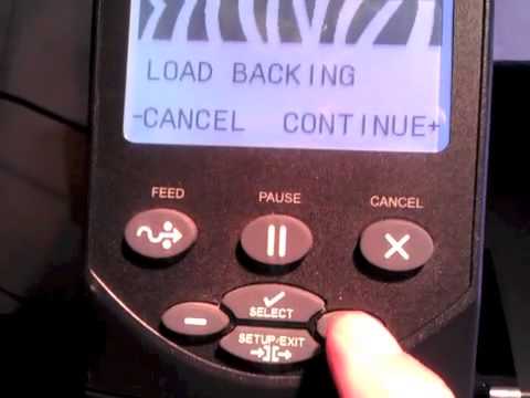 how to adjust zebra printer