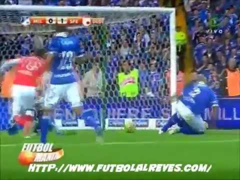 Millonarios 0-1 Santa Fe (RCN Radio) - Liga Postobón 2013-I