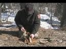 Maine Primitive Skills School Friction Fire Series: Fire Plow