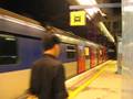 The Northbound Test Train SP1900 EMU depart Sha Tin Station