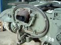 Pershing tank M26 heat up engine Pershing tank M26 heat up engine