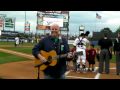 Ed McKendry sings National Anthem - Air Products Night @ IronPigs 6-17-10 1