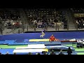 Aurélie Mortier WAGC 2007 Québec DMT trampoline reeks 1