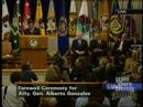 Alberto Gonzales Chokes Up Saying Goodbye