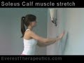 Soleus Calf muscle stretch