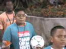 Galveston ISD students participate in Dribble, Pass, Score!