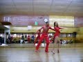 Esto fué un ensayo con público y vestuario y primera vez que se hacía esa coreografía