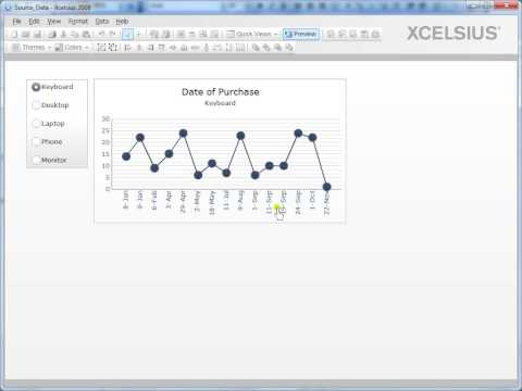 how to use gauge in xcelsius