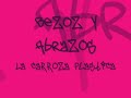 besos y abrazos la carroza plastica