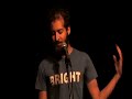 Anis Mojgani performs at the Bowery Poetry Club 2008