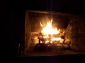 My Christmas Eve Fire, burning Oak, Maple and Locust  in my old fireplace